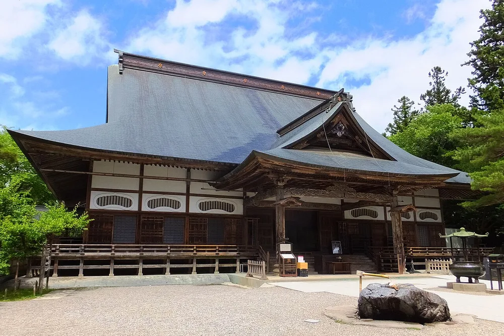 中尊寺本堂(2018年6月)