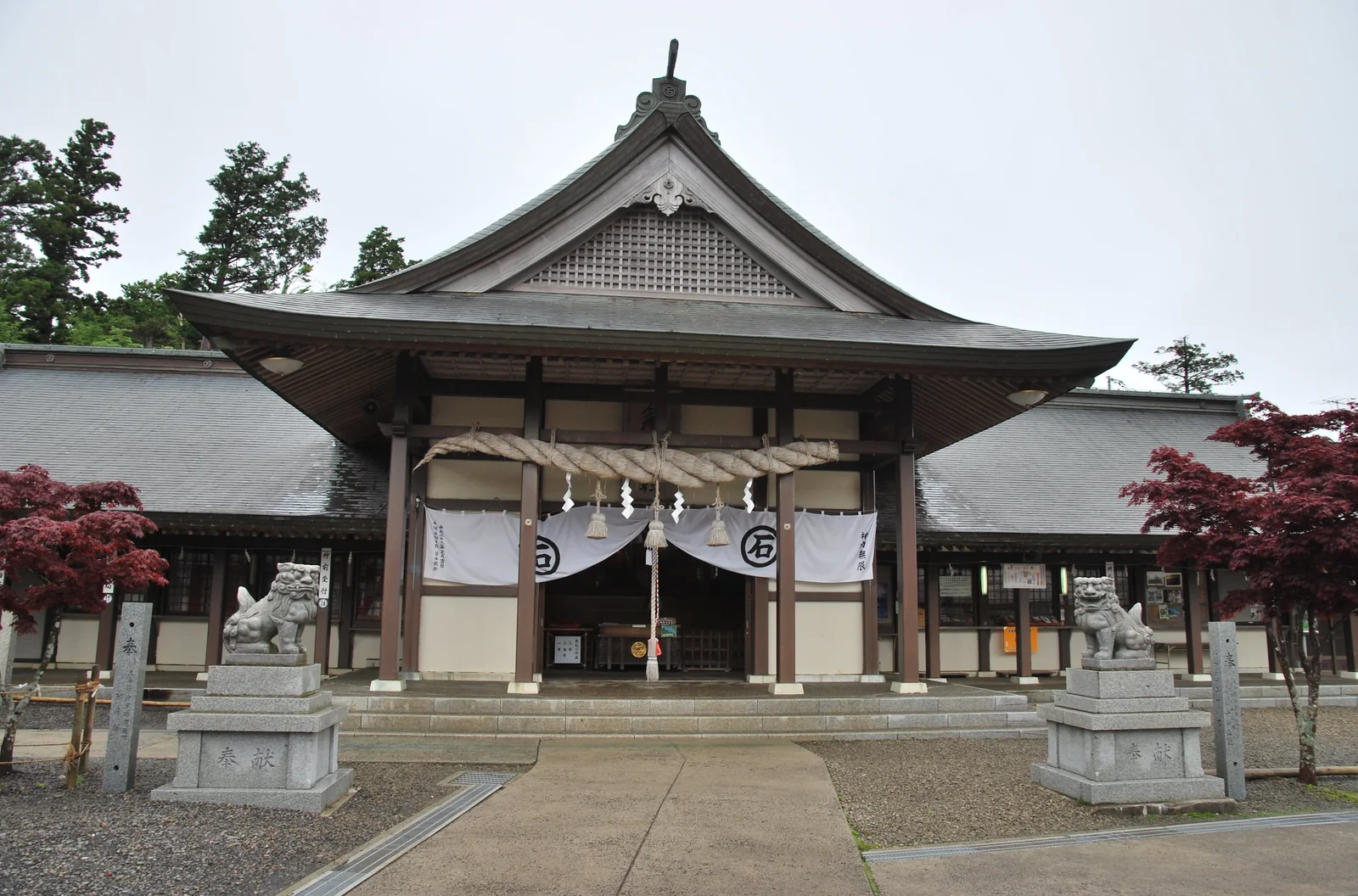 石鎚神社中宮成就社的拜殿