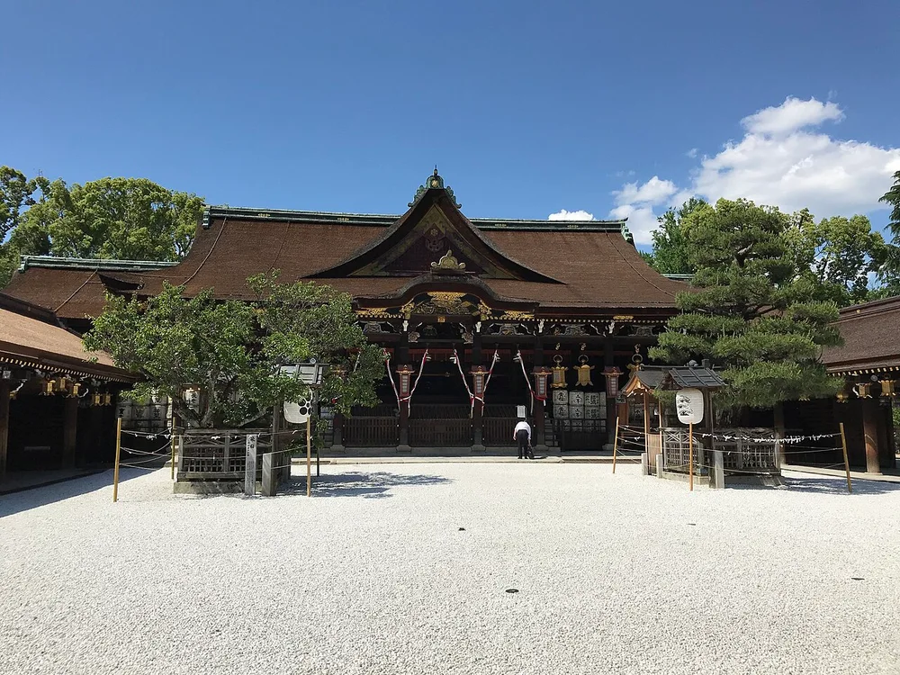 北野天滿宮拜殿(2020年5月)