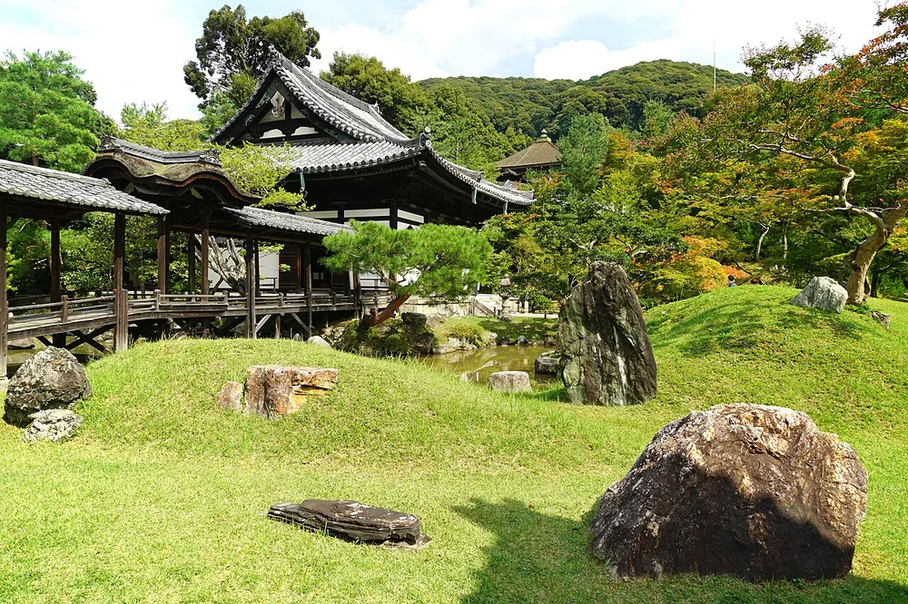 高台寺開山堂與庭園(2017年9月)