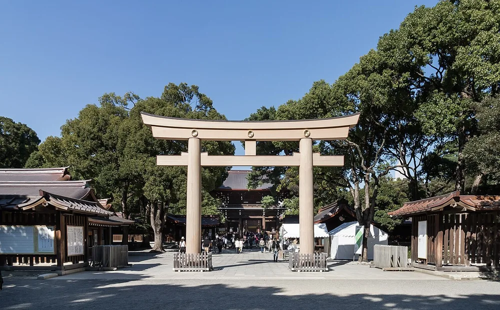 明治神宮三之鳥居(2018年10月)
