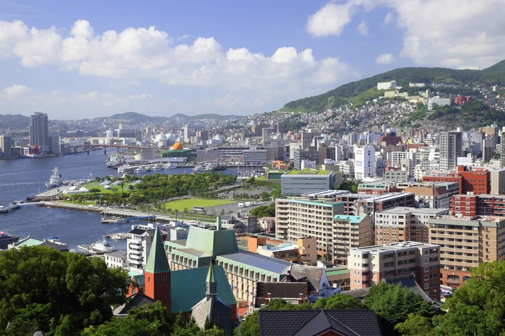 Nagasaki from Glover Garden