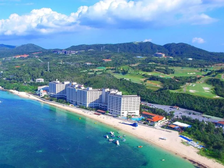 Rizzan Sea-Park Hotel Tancha-Bay與海灘(2012年4月)