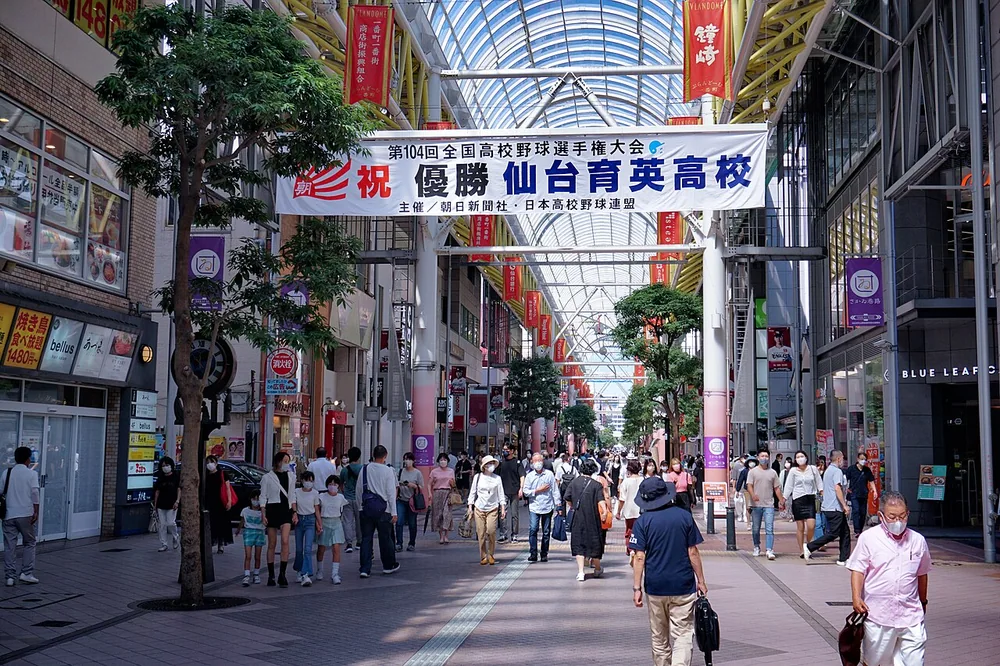 Vlandome一番町商店街(2022年)